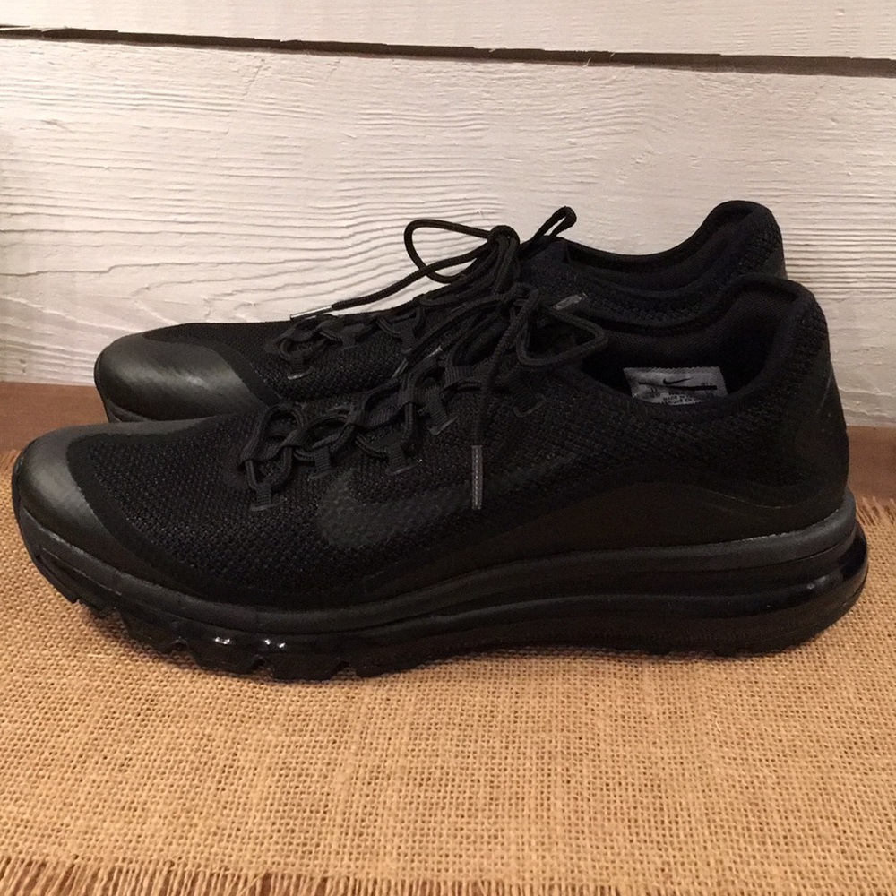 Nike Men's Air Max More Running Shoes Black  11